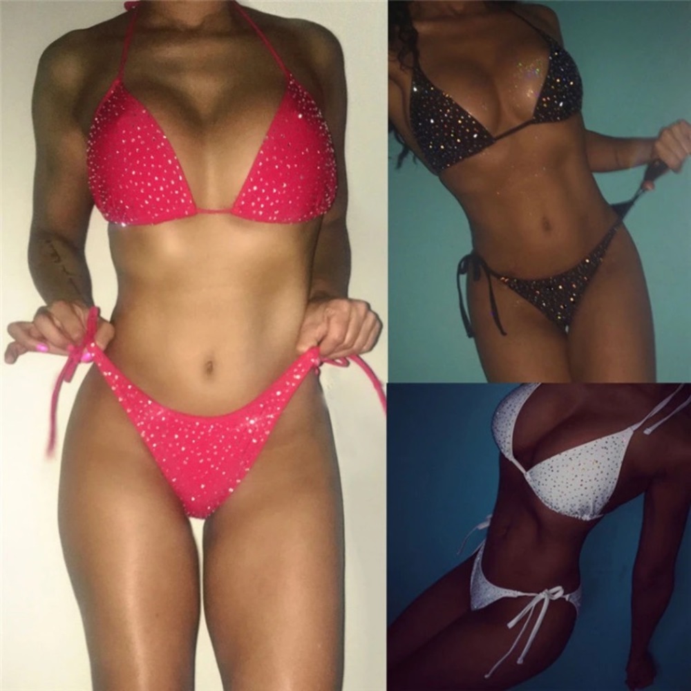 🖤🆕Diamond Bling Bikini - Picture 4 of 8